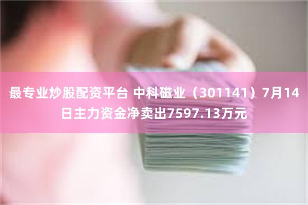 最专业炒股配资平台 中科磁业（301141）7月14日主力资金净卖出7597.13万元
