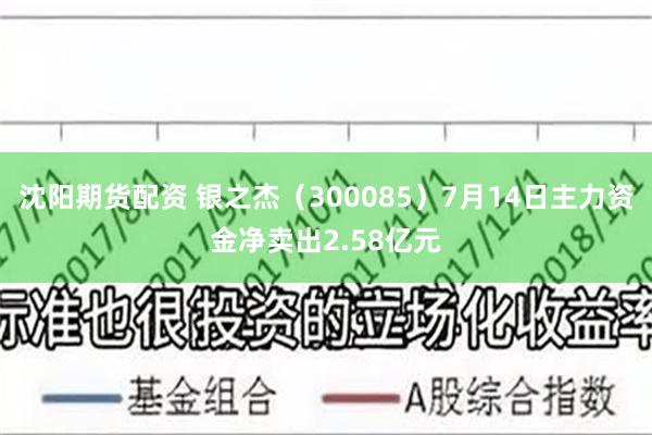 沈阳期货配资 银之杰（300085）7月14日主力资金净卖出2.58亿元