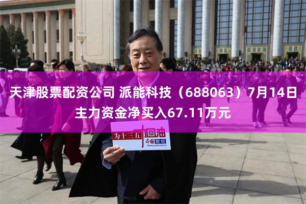 天津股票配资公司 派能科技（688063）7月14日主力资金净买入67.11万元