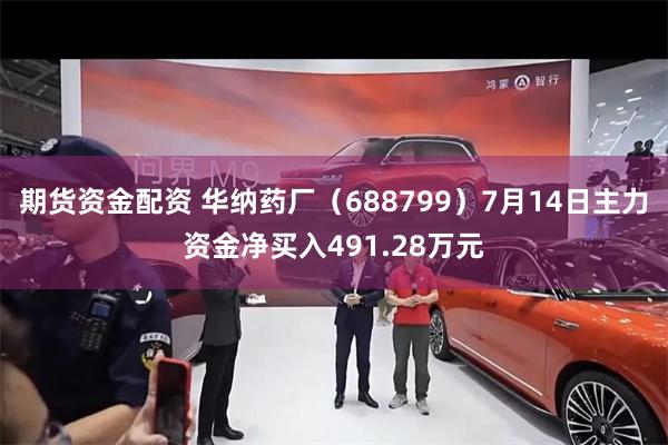 期货资金配资 华纳药厂（688799）7月14日主力资金净买入491.28万元