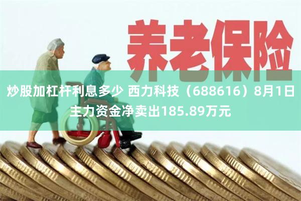 炒股加杠杆利息多少 西力科技（688616）8月1日主力资金净卖出185.89万元