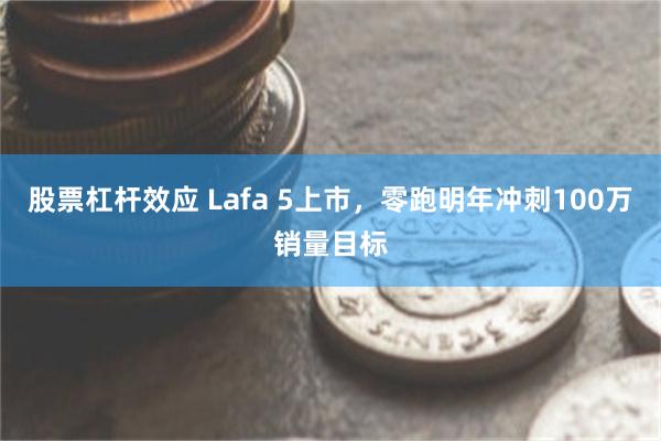 股票杠杆效应 Lafa 5上市，零跑明年冲刺100万销量目标