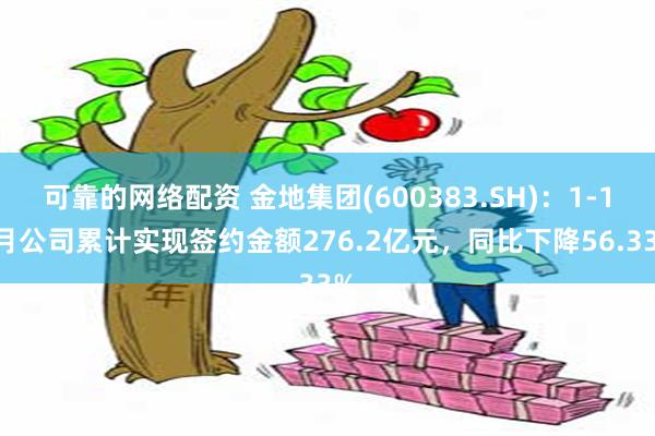 可靠的网络配资 金地集团(600383.SH)：1-11月公司累计实现签约金额276.2亿元，同比下降56.33%