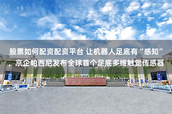 股票如何配资配资平台 让机器人足底有“感知”，京企帕西尼发布全球首个足底多维触觉传感器