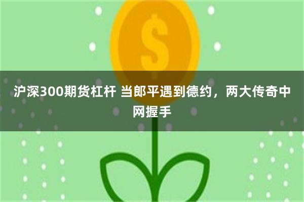 沪深300期货杠杆 当郎平遇到德约，两大传奇中网握手
